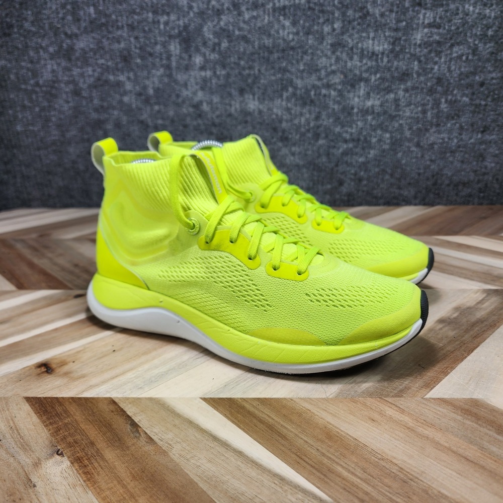Lululemon Chargefeel Workout Mid Shoes Womens Size 8 Highlight Yellow Running